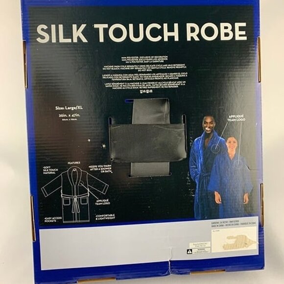 NBA 76ers Silk Touch Robe – Brand New in Box – Size L/XL - Picture 2 of 5